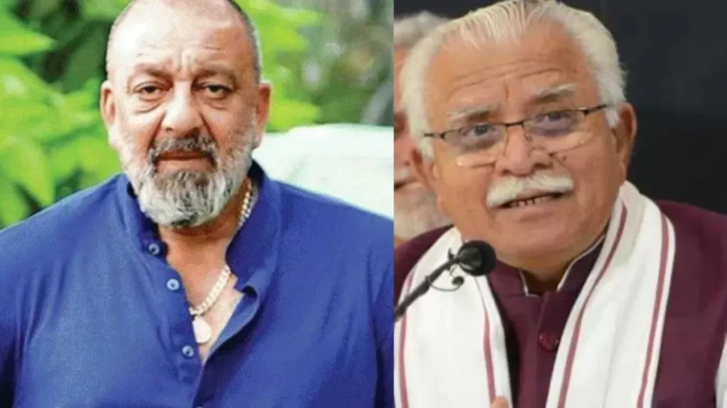 It was claimed that Sanjay Dutt could be the Congress candidate from Karnal against former Haryana Chief Minister Manohar Lal Khattar.