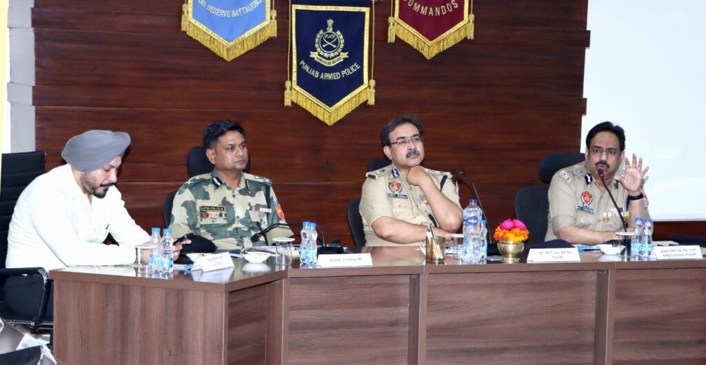 PUNJAB POLICE, BSF AND NCB CHALK OUT STRATEGY TO BREAK SUPPLY CHAIN OF DRUGS, COUNTER DRONE OPERATIONS FROM ACROSS BORDER